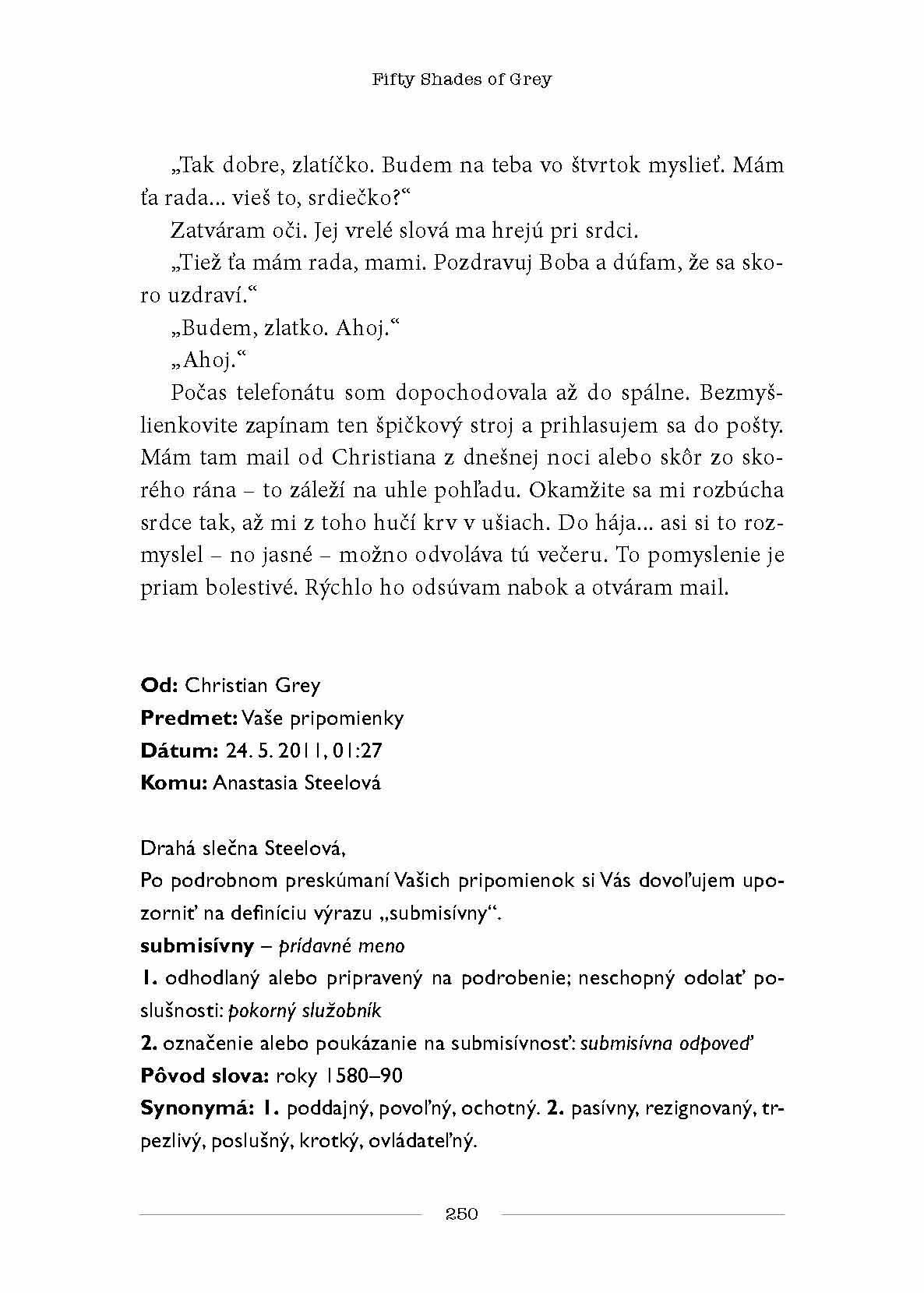 Fifty Shades of Grey: Päťdesiat odtieňov sivej