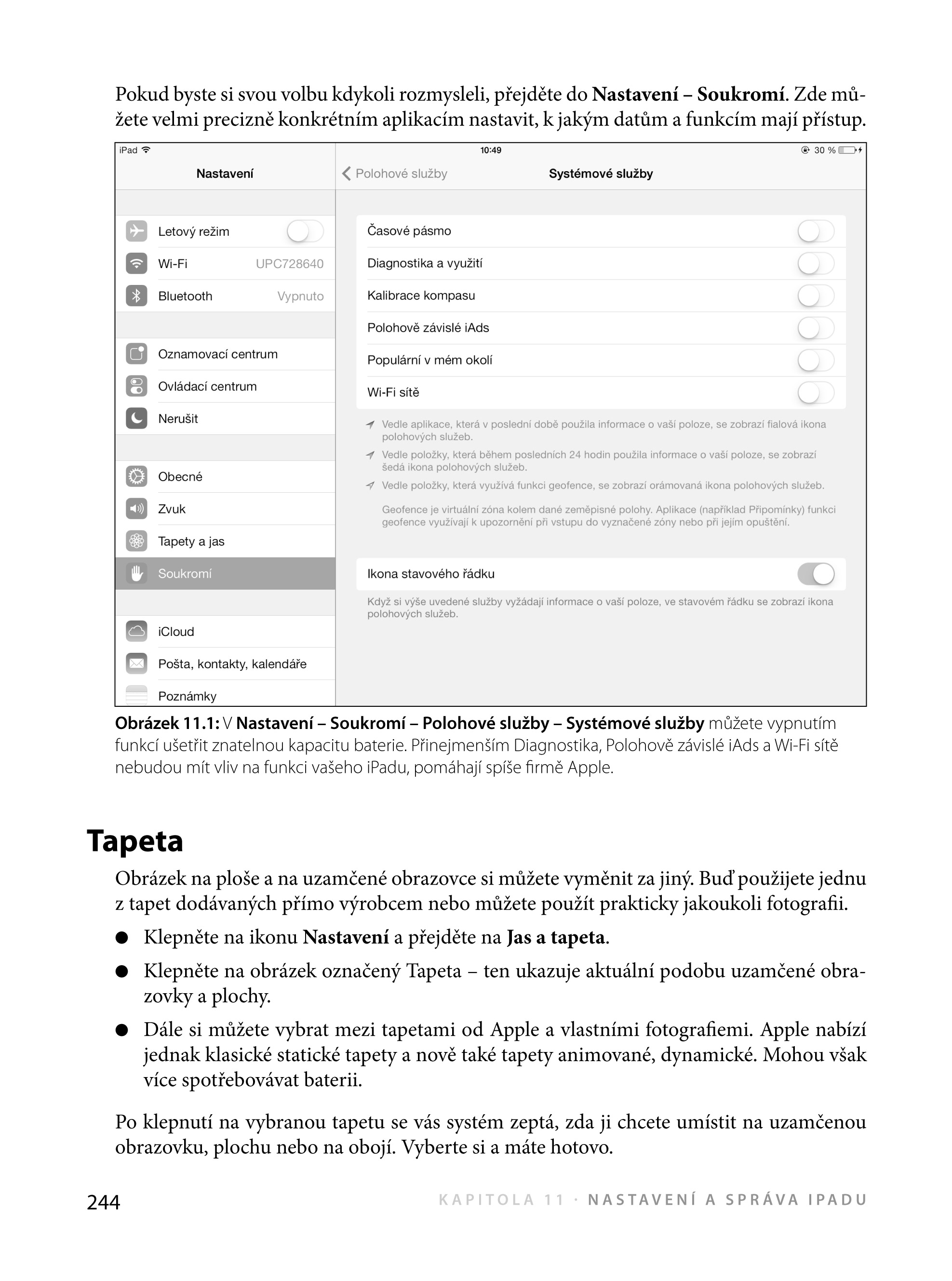 iPad – Průvodce s tipy a triky: Aktualizované vydání pro iOS7