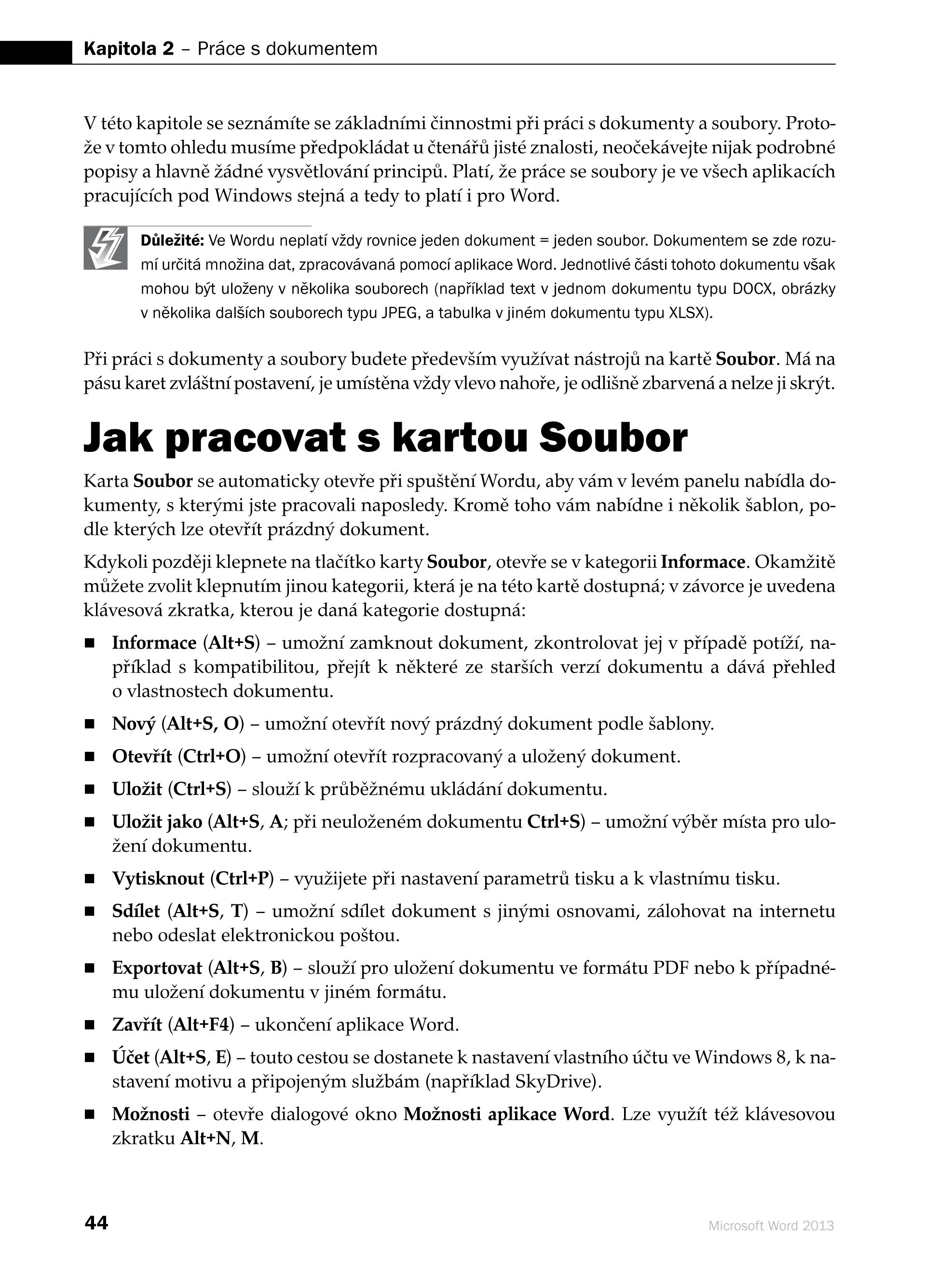 Microsoft Word 2013 Podrobná uživatelská příručka