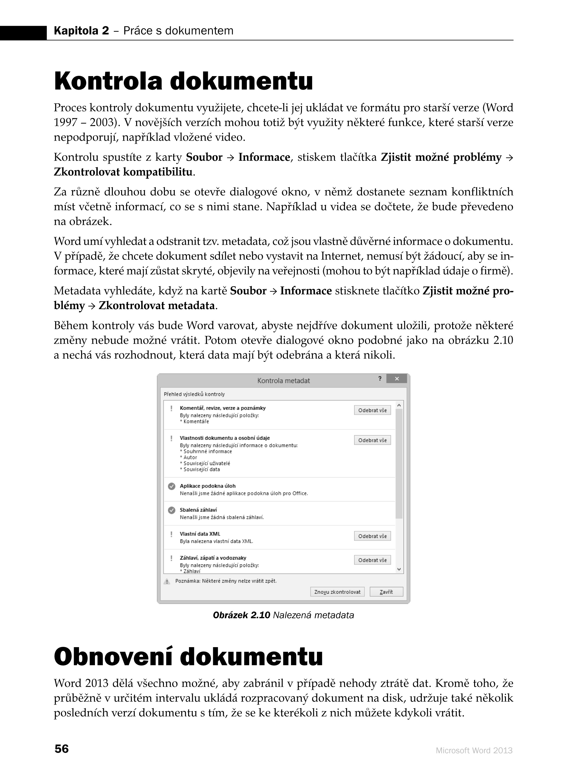 Microsoft Word 2013 Podrobná uživatelská příručka