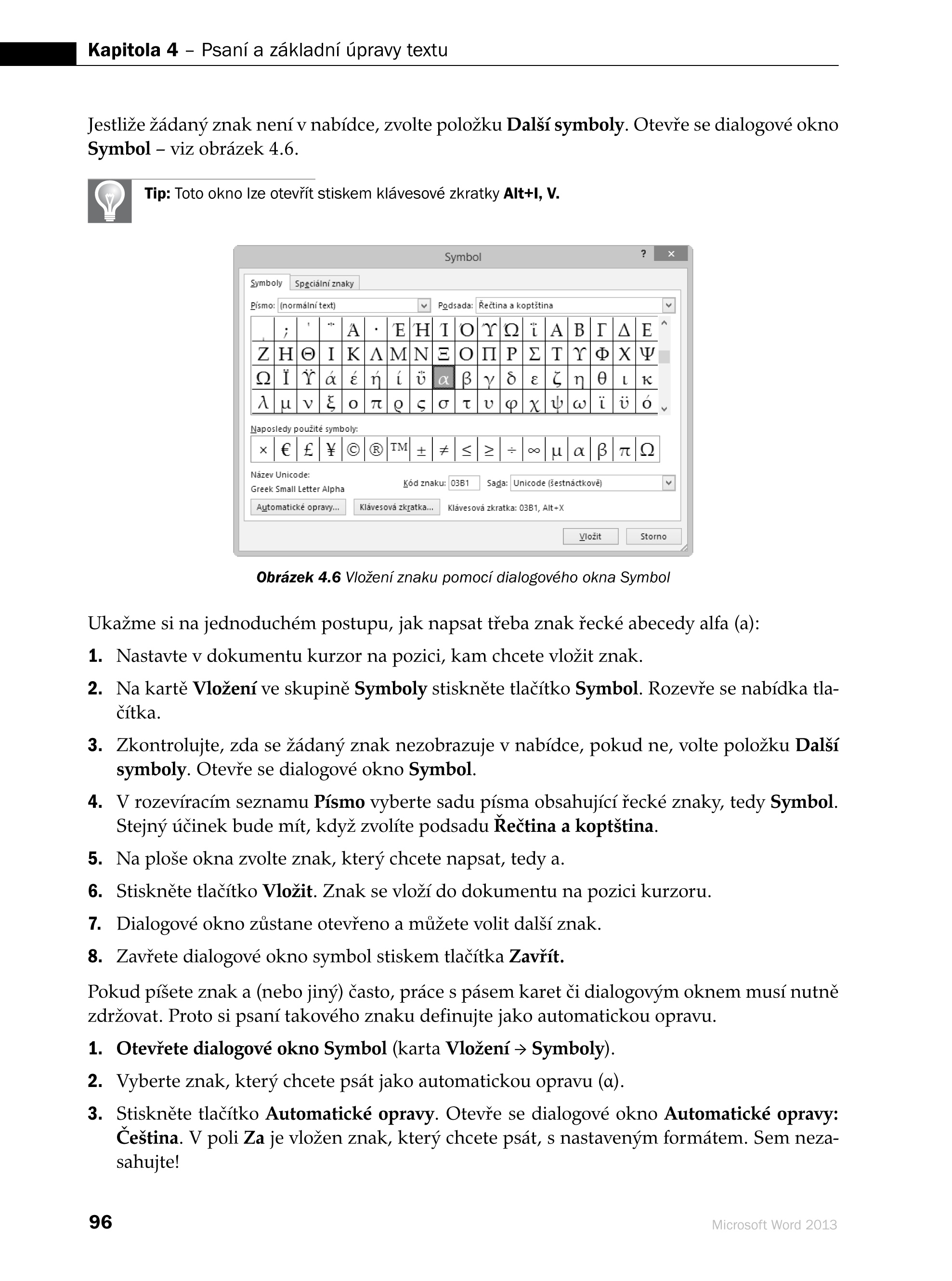 Microsoft Word 2013 Podrobná uživatelská příručka