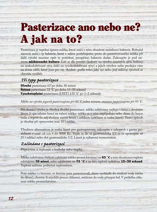 Domácí sýry