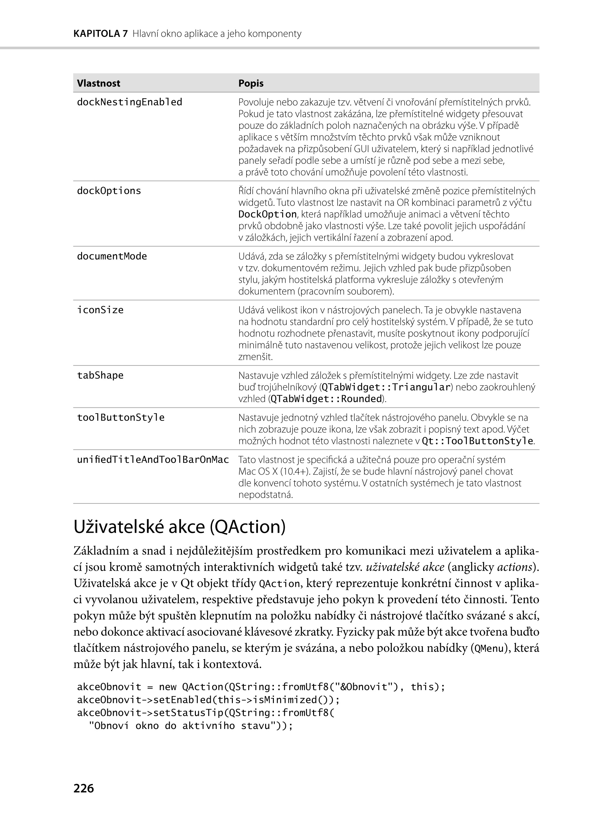 Grafická uživatelská rozhraní v Qt a C++