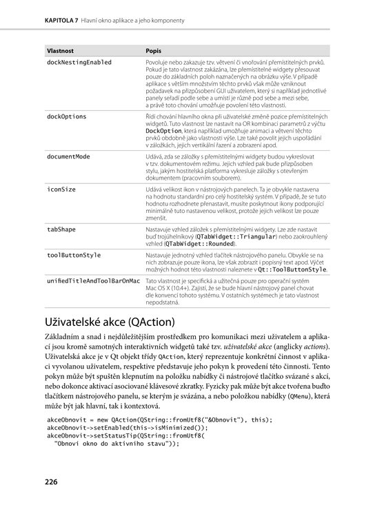 Grafická uživatelská rozhraní v Qt a C++