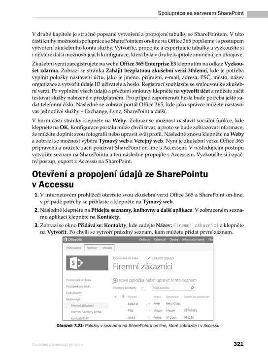 Microsoft Access 2013 Podrobná uživatelská příručka