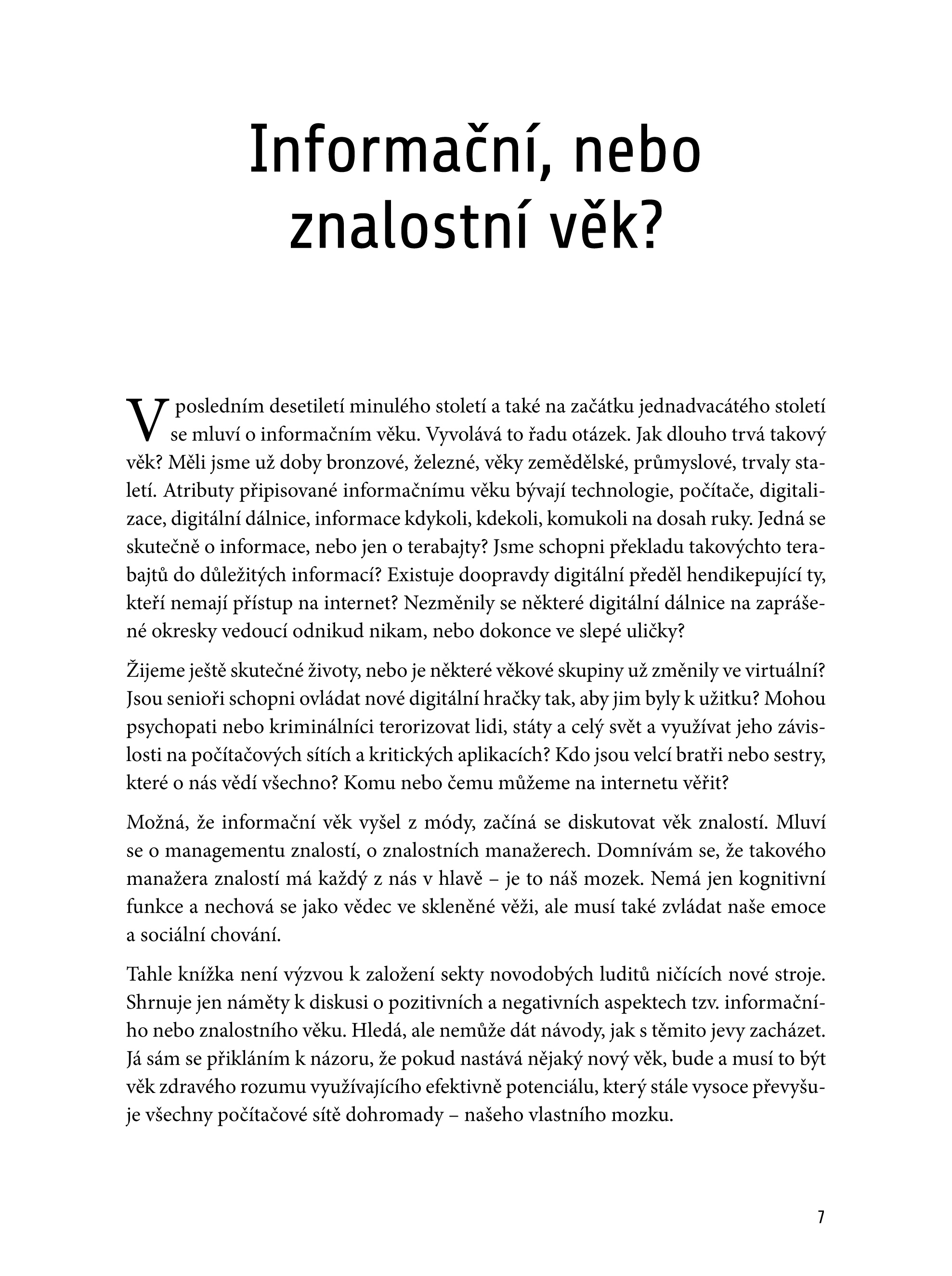 Manéž informačního věku