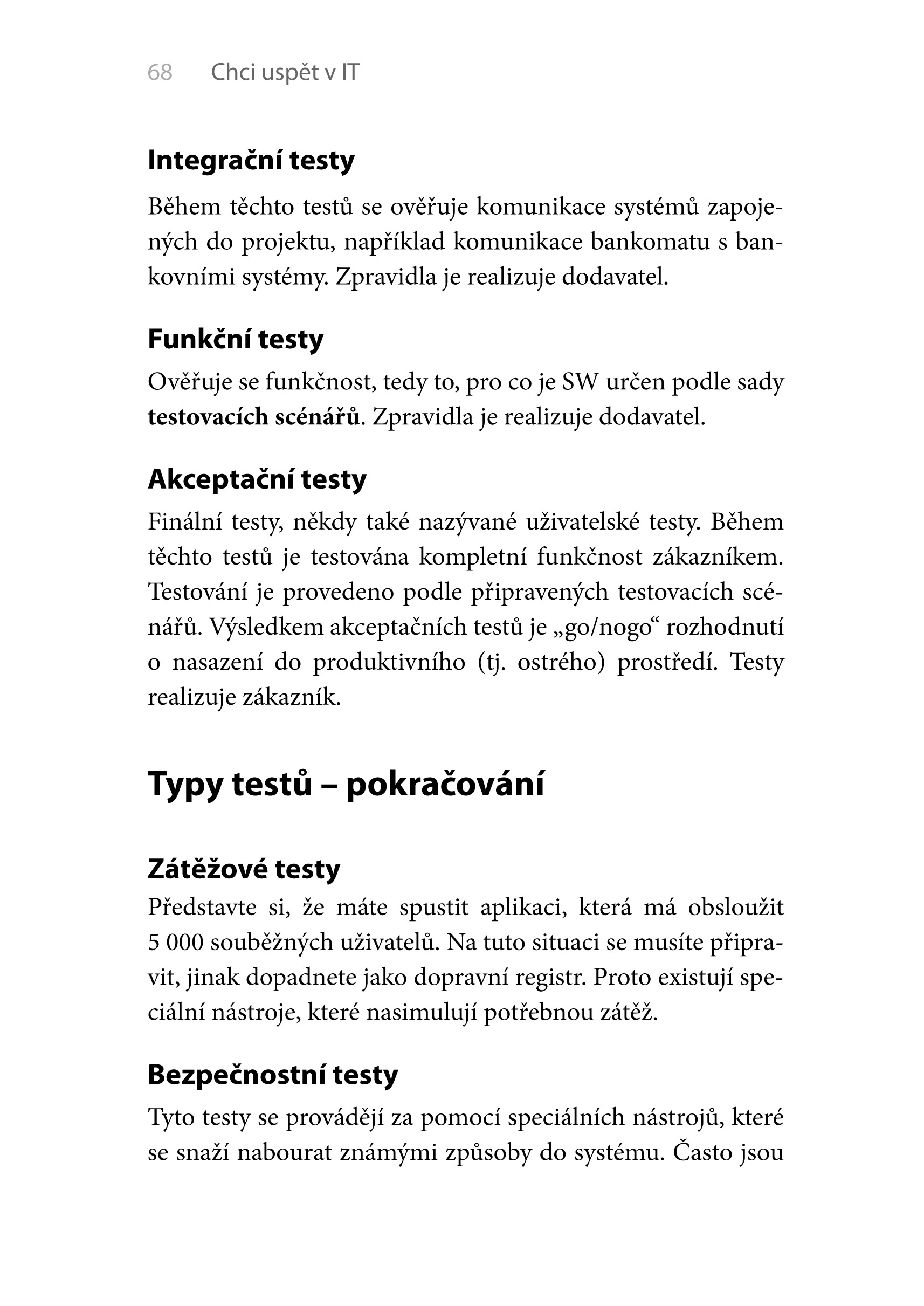 Chci uspět v IT