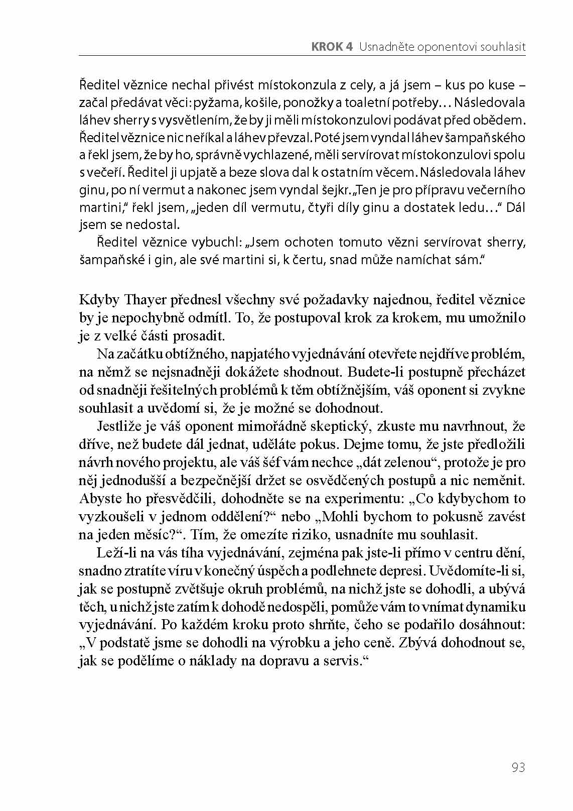 Jak překonat nesouhlas. Zásady vyjednávání s lidmi, s nimiž nelze vyjednávat