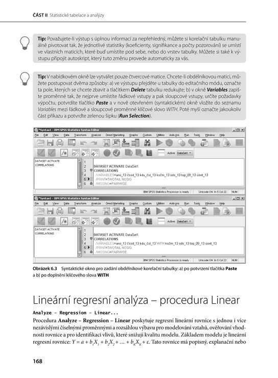 SPSS – Praktická analýza dat