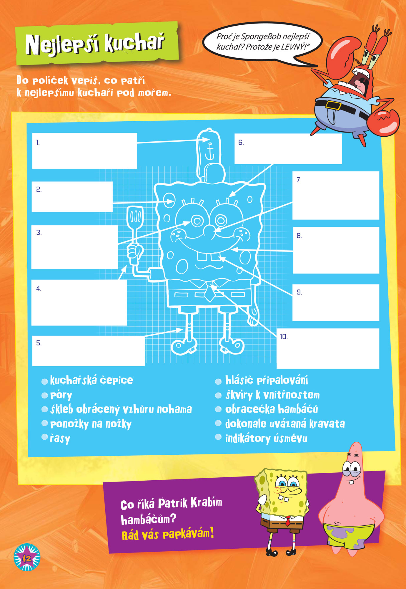 SpongeBob a zábava