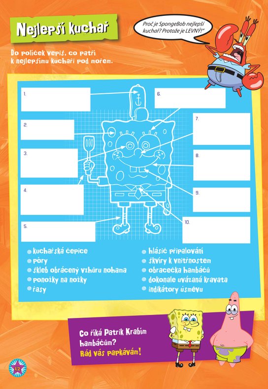 SpongeBob a zábava
