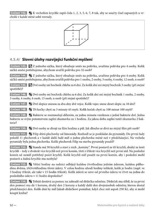 Matematika pro bystré a nadané žáky