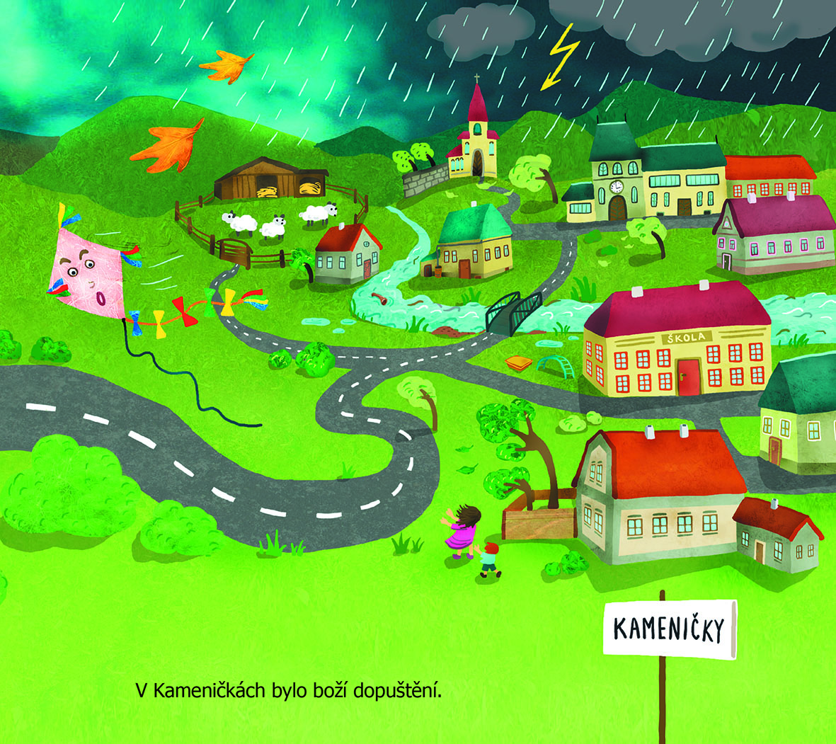 Sedm statečných – Povodeň