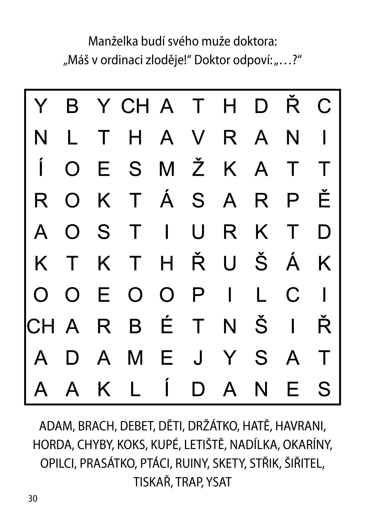 Luštění na cesty – křížovky, osmisměrky, sudoku (červená)