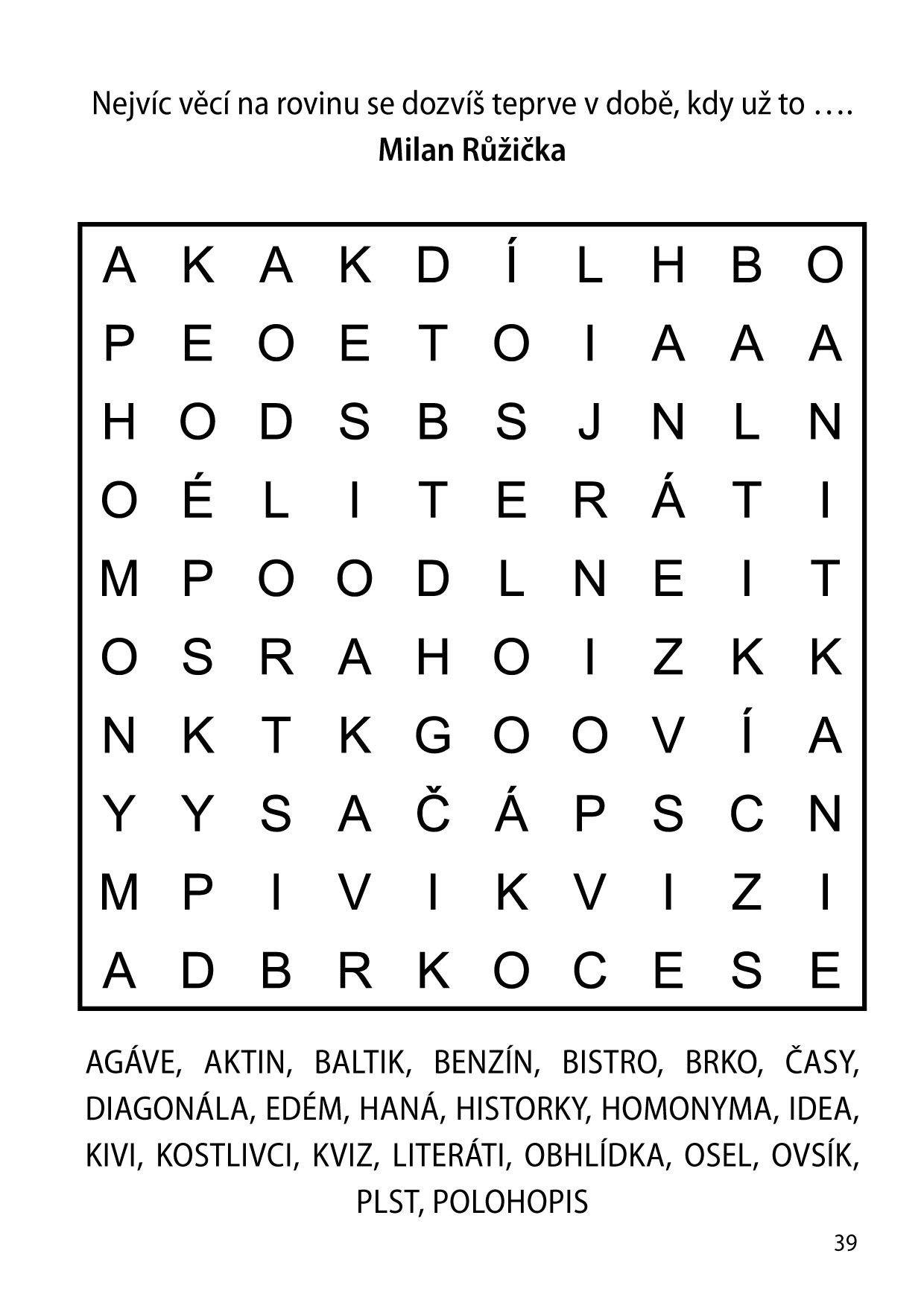 Luštění na cesty – křížovky, osmisměrky, sudoku (červená)