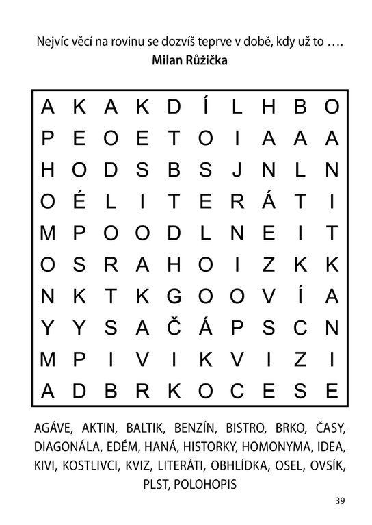 Luštění na cesty – křížovky, osmisměrky, sudoku (červená)