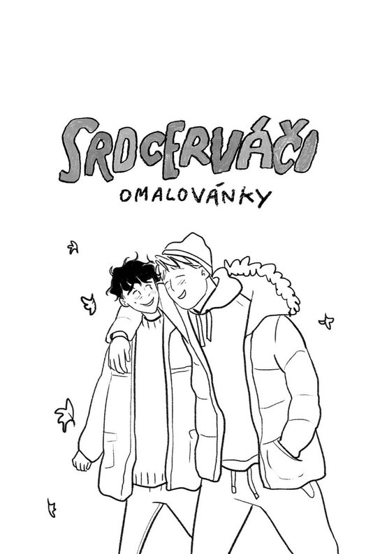 Srdcerváči: Omalovánky