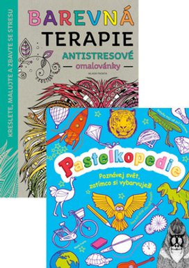 Pastelkopedie a Barevná terapie: komplet