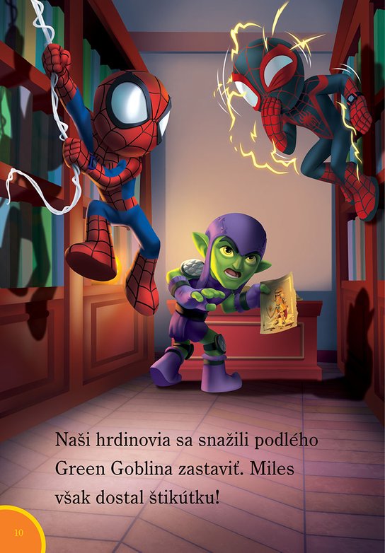 Spidey – Začíname čítať - Superhrdinská štikútka