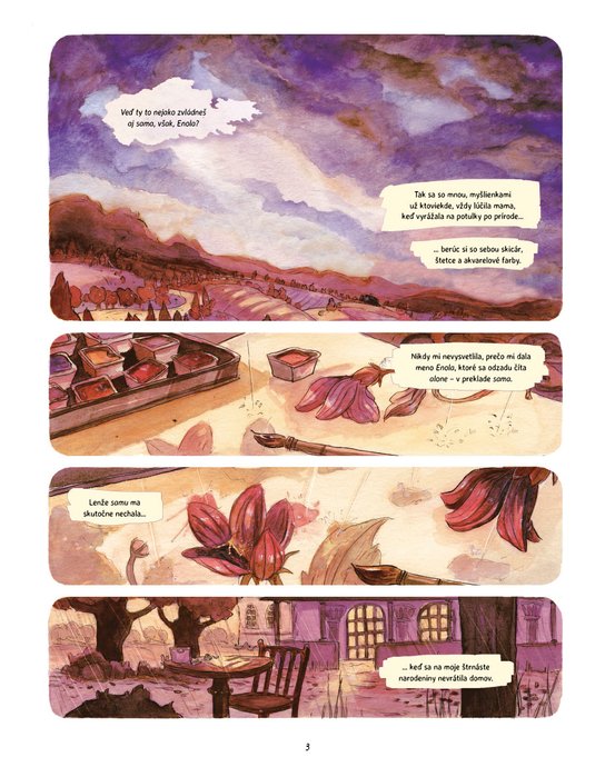Enola Holmesová: Prípad zmiznutého markíza - KOMIKS