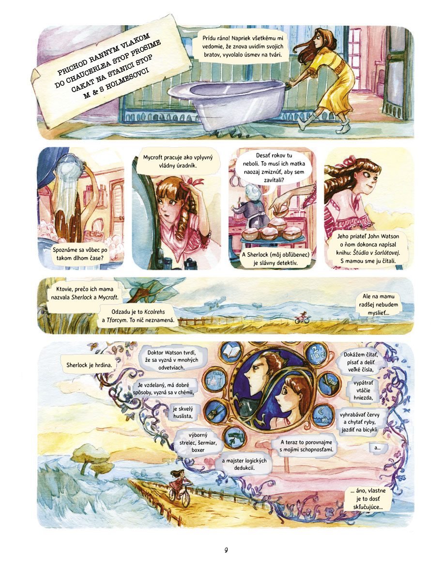 Enola Holmesová: Prípad zmiznutého markíza - KOMIKS