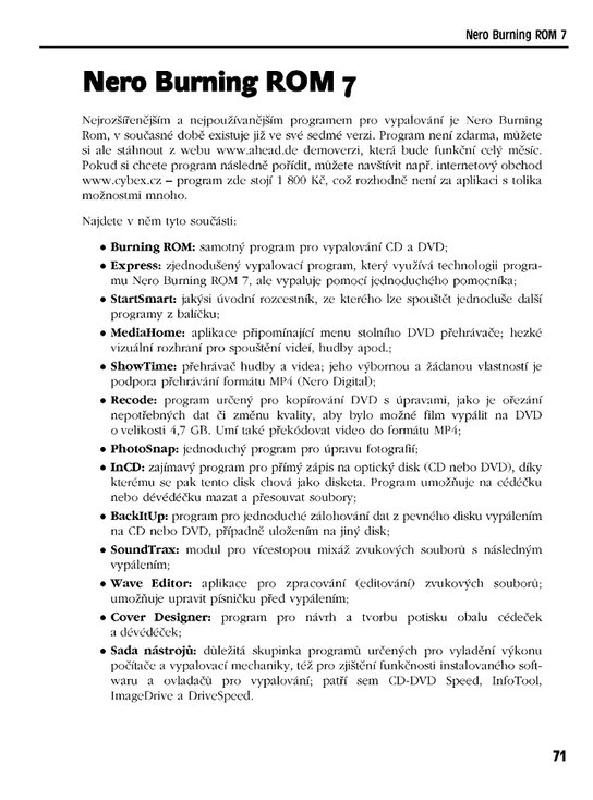 Vypalujeme DVD, 2. aktualizované vydání