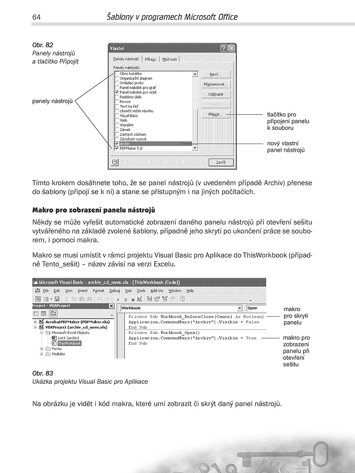 Šablony v programech Microsoft Office