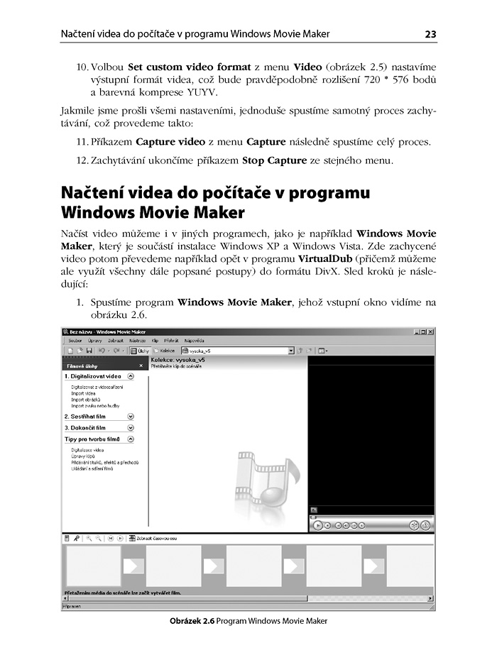 Vytváříme a přehráváme video ve formátu DivX