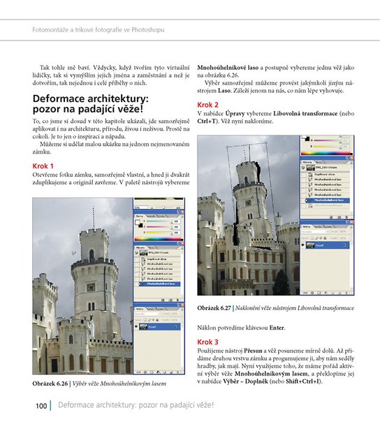 Fotomontáže a trikové fotografie ve Photoshopu