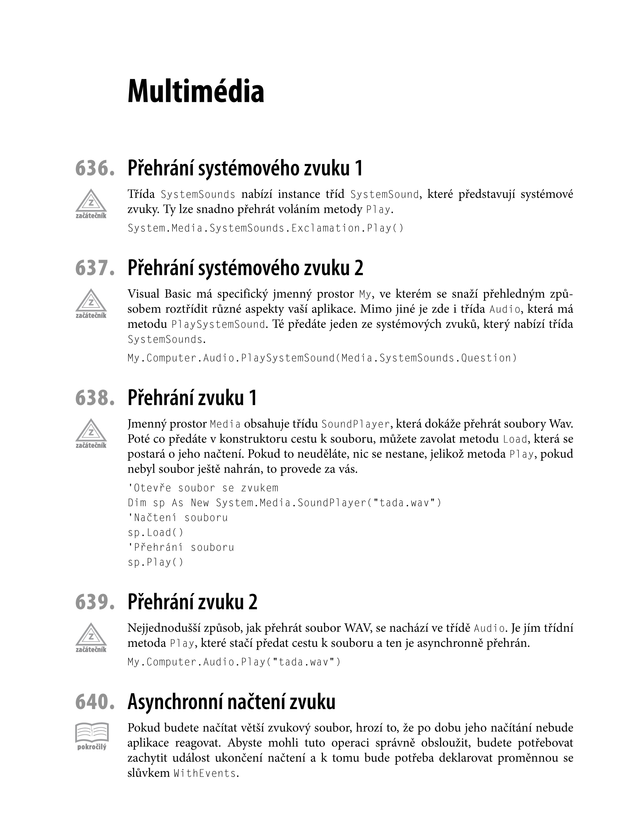 1001 tipů a triků pro Microsoft Visual Basic
