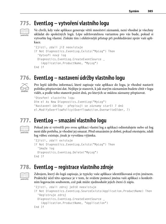 1001 tipů a triků pro Microsoft Visual Basic