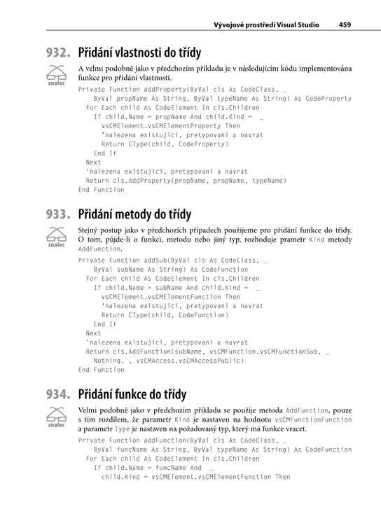 1001 tipů a triků pro Microsoft Visual Basic