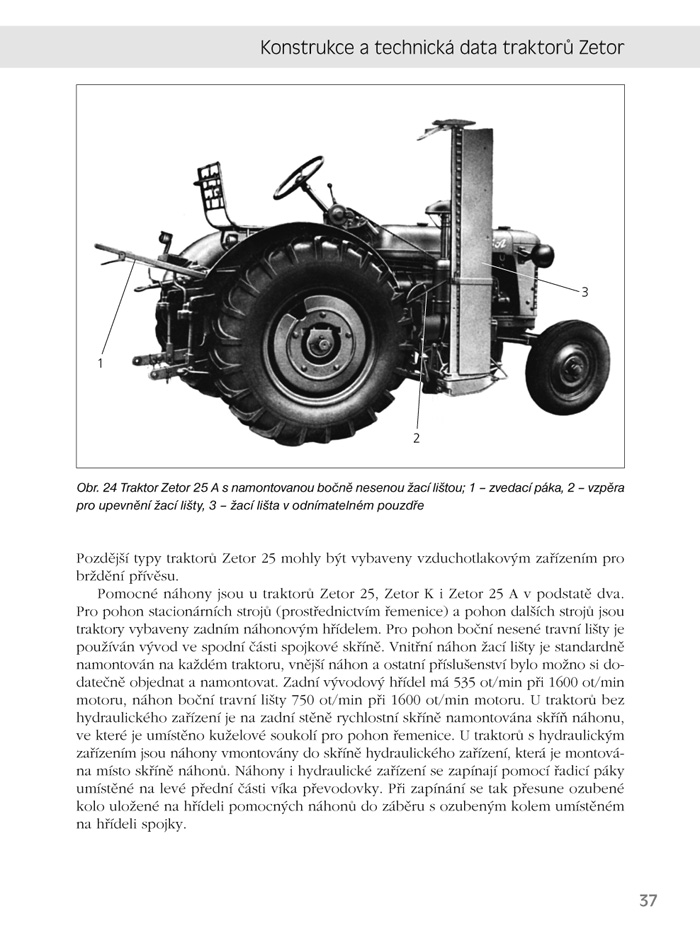 Traktory Zetor 15 - Zetor 50 Super