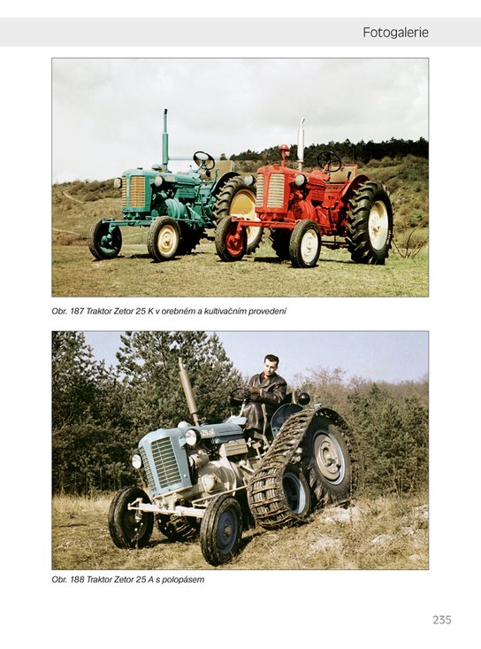 Traktory Zetor 15 - Zetor 50 Super