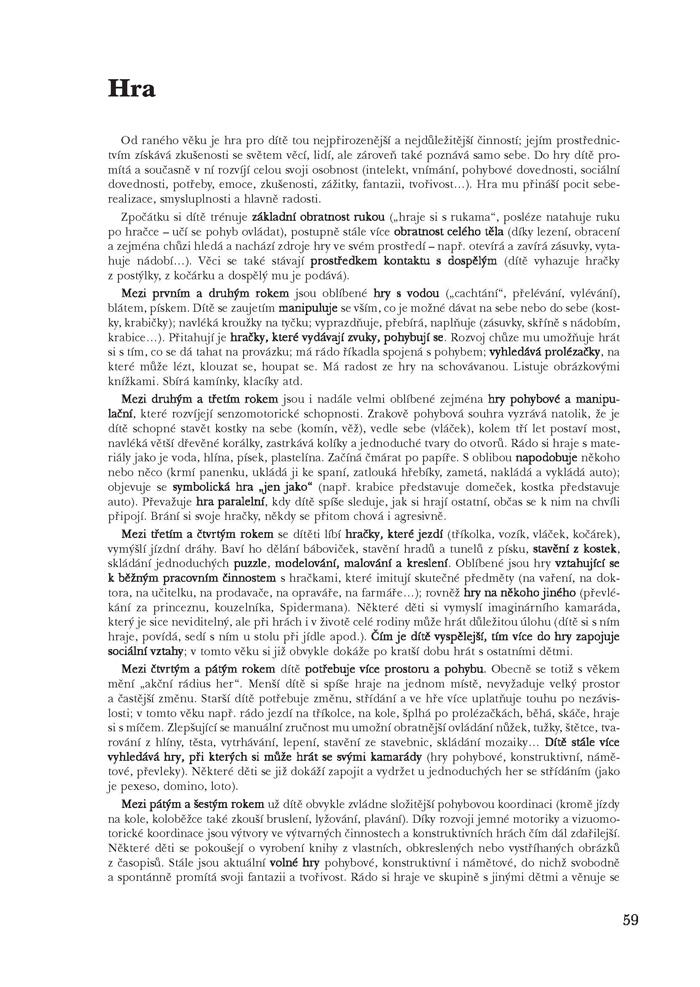 Diagnostika dítěte předškolního věku