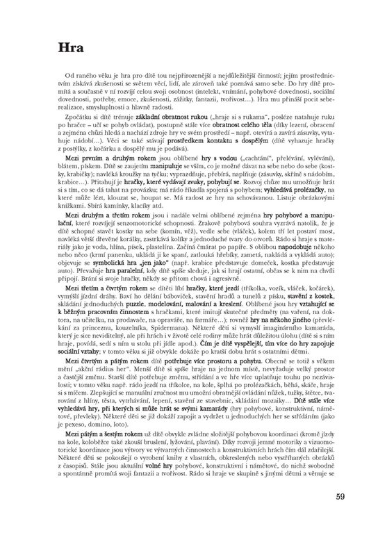 Diagnostika dítěte předškolního věku