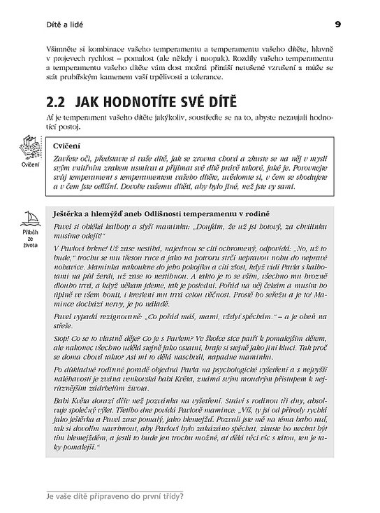 Je vaše dítě připraveno do první třídy?