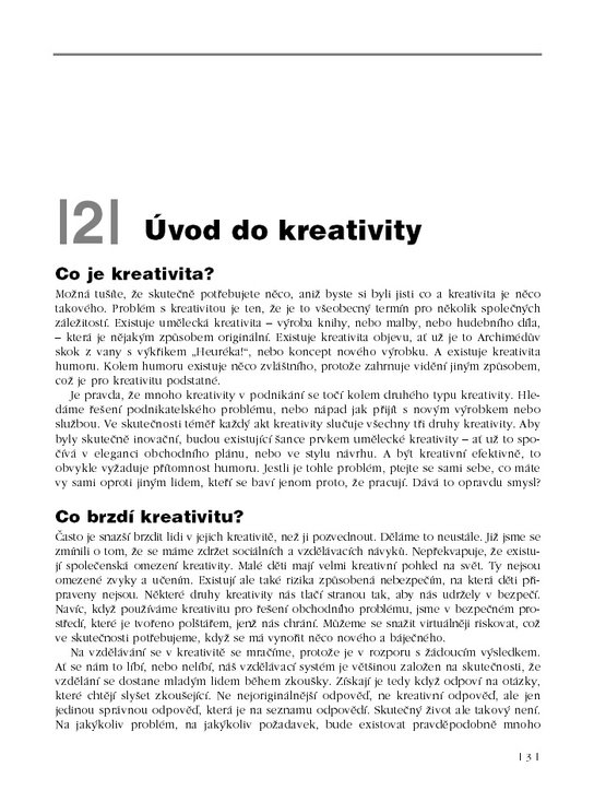 Kreativita v kostce
