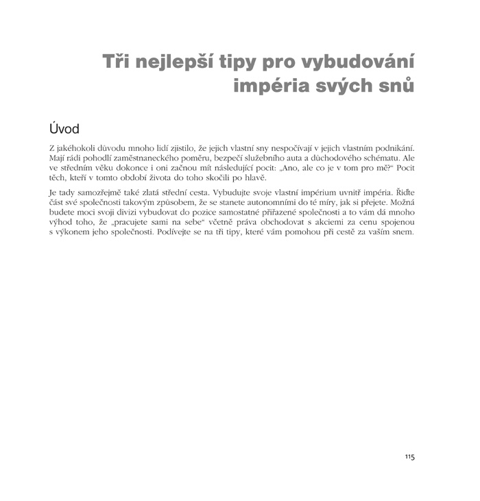 100 tipů jak začít úspěšně podnikat