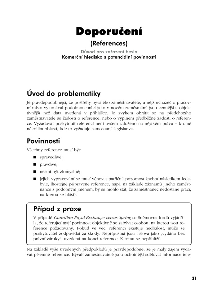 Personalistika od A do Z