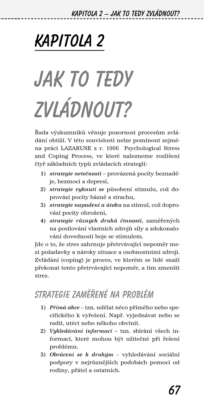 Jak překonat stres 3. aktualizované vydání