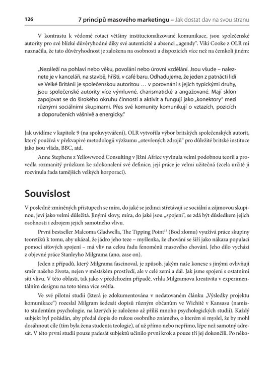 7 principů masového marketingu