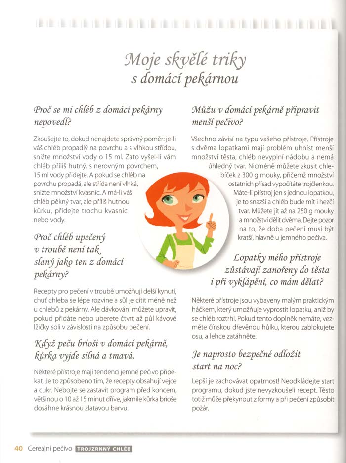 Domácí chléb a jiné pečivo