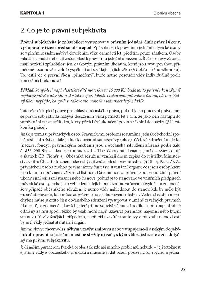 Paragrafy vedoucího dětského kolektivu