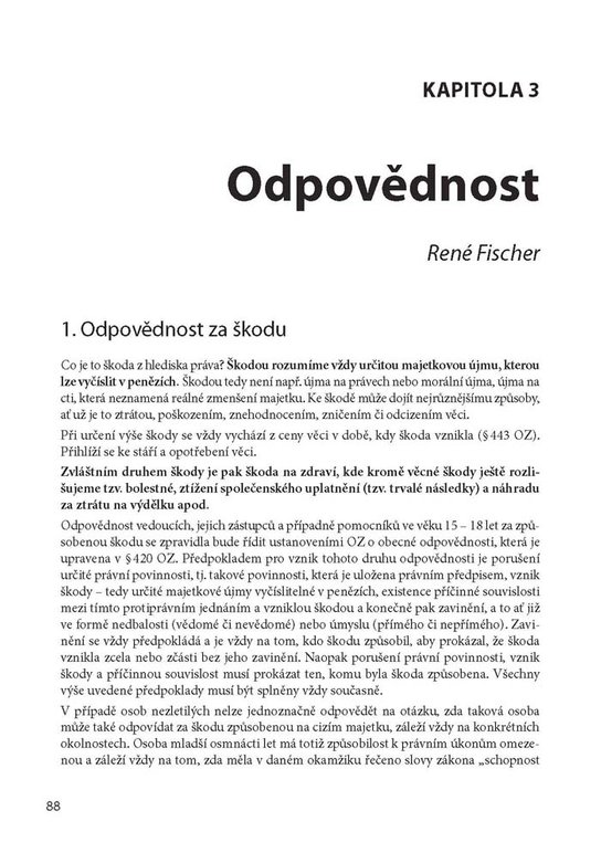 Paragrafy vedoucího dětského kolektivu