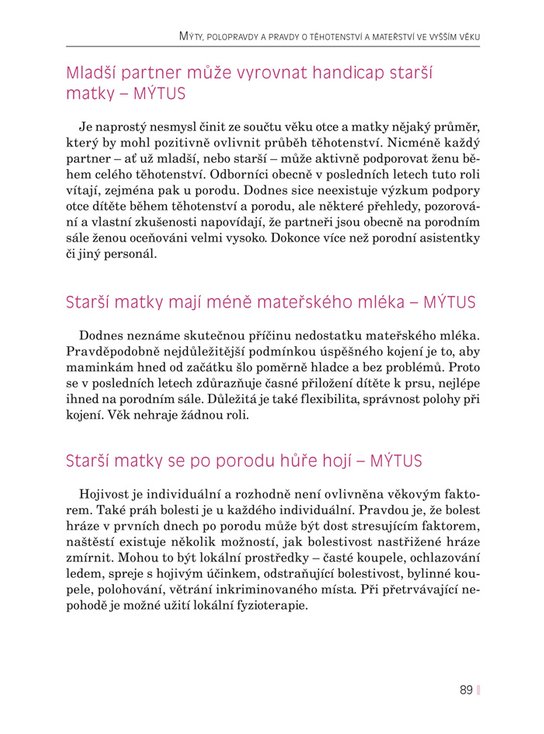 Matkou ve vyšším věku