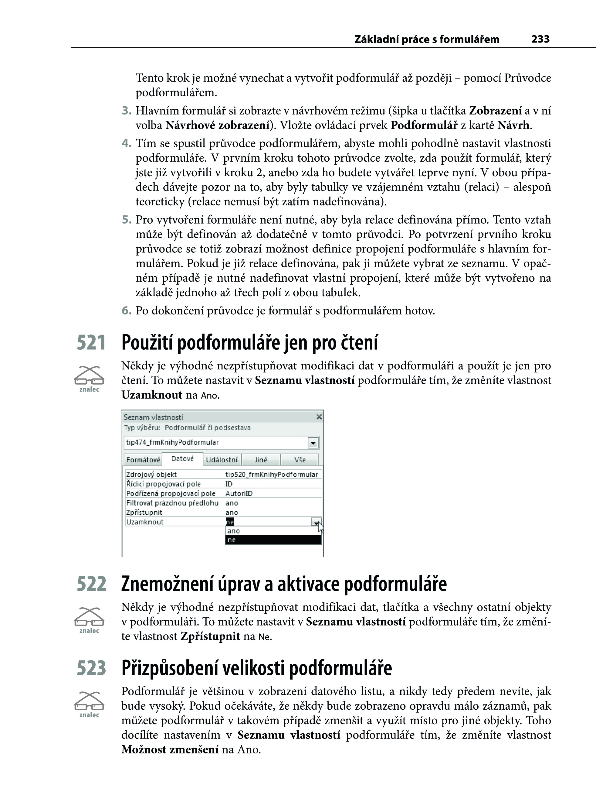 1001 tipů a triků pro Microsoft Access 2007/2010