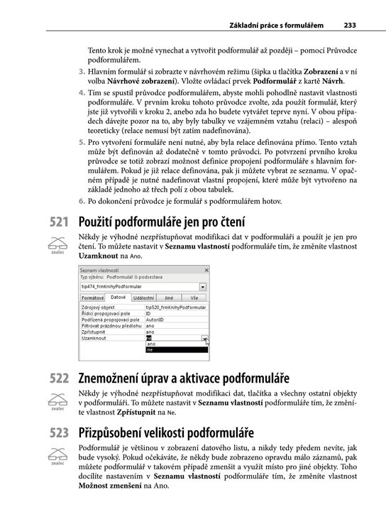 1001 tipů a triků pro Microsoft Access 2007/2010