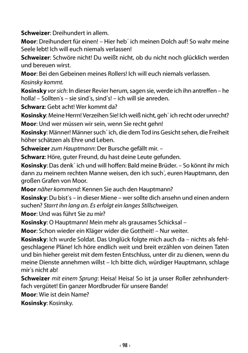 Die Räuber - Loupežníci