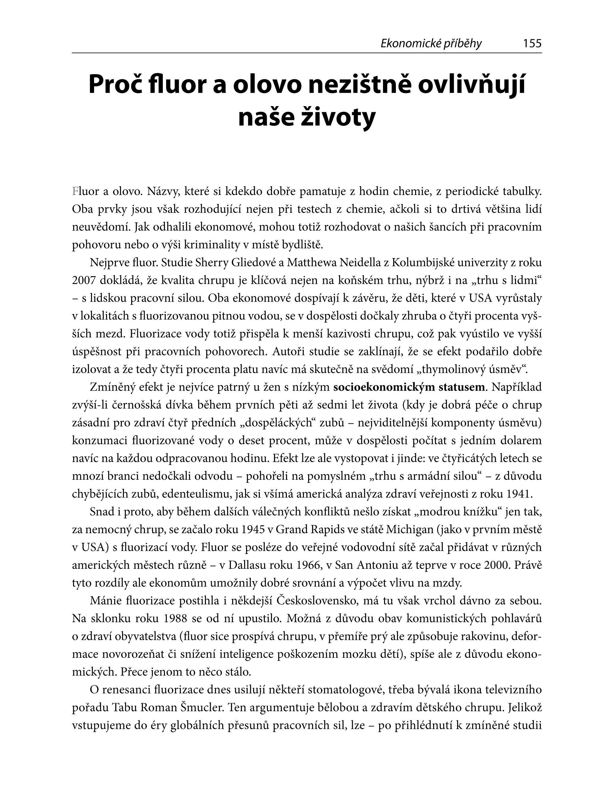 Proč je vzduch zadarmo a panenství drahé